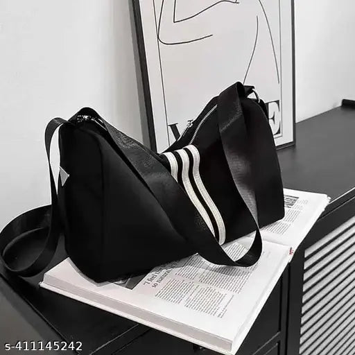 Waterproof polyester waist bag for hiking, cycling, camping - spacious main compartment with quick access pockets, adjustable straps, perfect for outdoor adventures