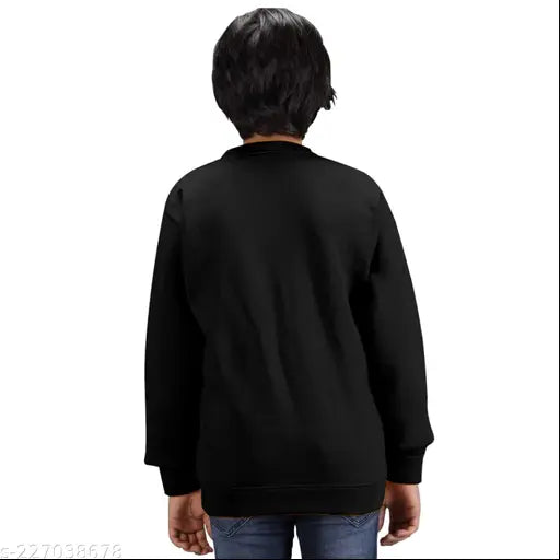 Diamond Art Collection kids attractive long sleeve sweatshirt with printed net pattern, available in sizes 3-4 years to 13-14 years. Made in India