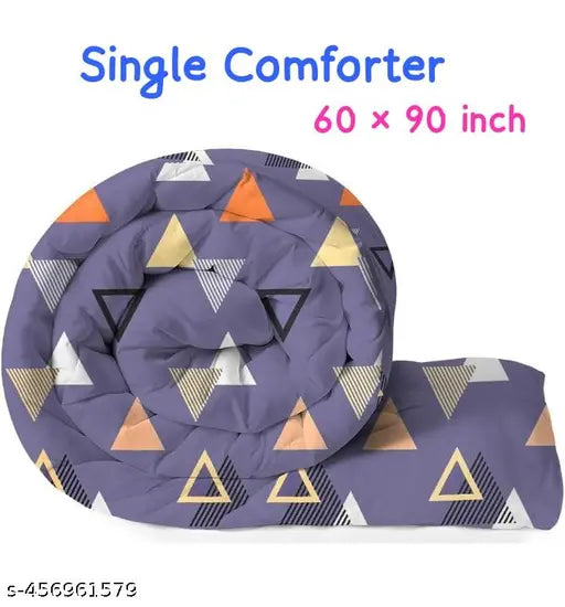 Cotton blend single comforter, digital printed, lightweight - Shree Raghav's kid's series for family gifts