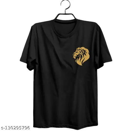 Lion King face cotton unisex t-shirt, M to 3XL, printed design