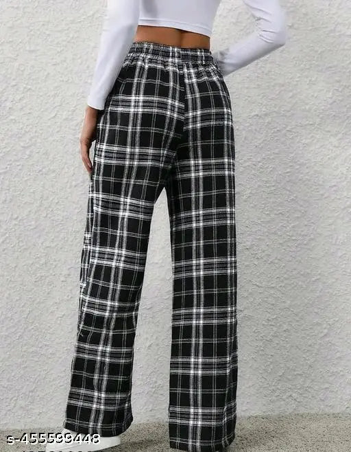 Cotton checked pajama combo in four sizes (S-XL), Indian made