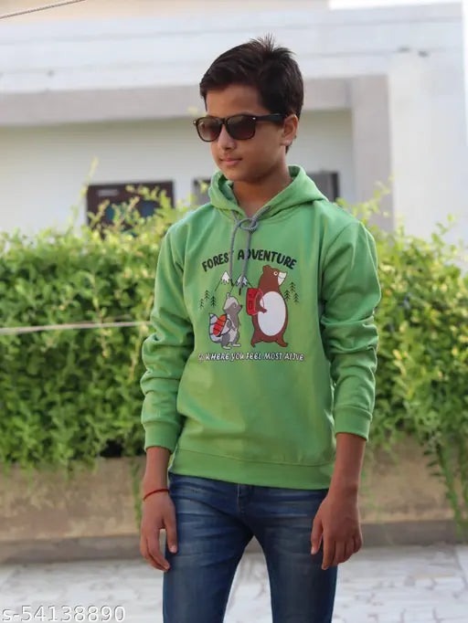 Boys winter fleece hoodies and sweatshirts pack of 3 - polycotton, printed net, long sleeves, warm winter wear for kids sizing 4-13 years, India origin