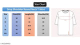 Black cotton blend drop shoulder oversize off-shoulder t-shirt with printed net pattern, showcasing a relaxed fit and generous proportions for comfortable and fashionable wear