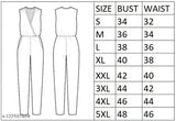 Sleeveless striped jumpsuit in superfine poly crepe fabric, wide leg pants for women, suitable for various occasions, size XL with pockets, made by My Swag, Indian origin