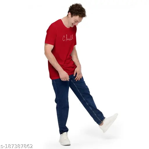 Short sleeve printed cotton t-shirts, 100% pure cotton from India