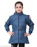 Trendy nylon winter jacket, solid color for kids aged 3-4 years old