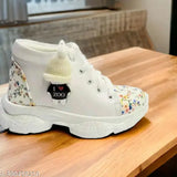 Synthetic kids casual shoes, stylish and comfortable for ages 2-9 years, made in India