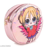 PU unicorn-print crossbody bag for kids, perfect gift for girls, India origin