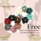 Blue premium satin silk hair cap for sleeping, adjustable for curly hair (Pack of 1)