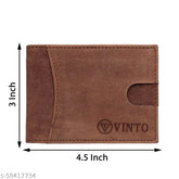 Solid leather RFID-blocking wallet, 1 compartment, 12cm x 11cm, made in India