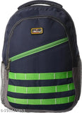 Blue-green canvas laptop backpack, blubags L3 with single compartment, free size, made in India