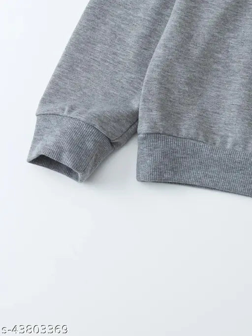 Cotton blend sweatshirt, long sleeves, printed design for boys - Kotty Boys Winter fashion