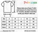 White polyester Mahakal printed T-shirt with circular design, short sleeves and Jai Shree Mahakal name. Indian spiritual apparel