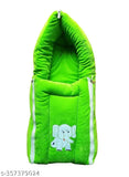Velvet cotton unisex baby sleeping bag with embroidered net, for newborn to 9-month co-sleeping and portable bassinet use, India origin