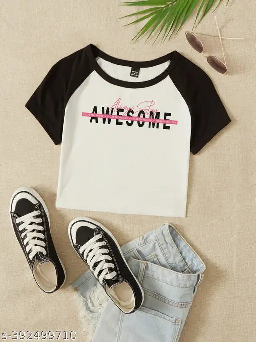 Colorblocked cotton Raglan t-shirt, short sleeves with vibrant Indian design. (103 characters)