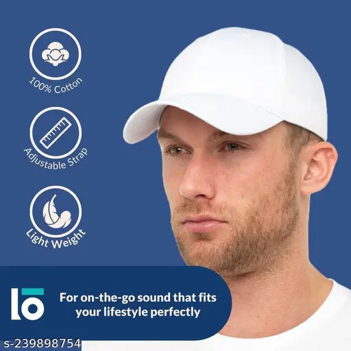 Cotton baseball cap, self-design patterned, one piece from India