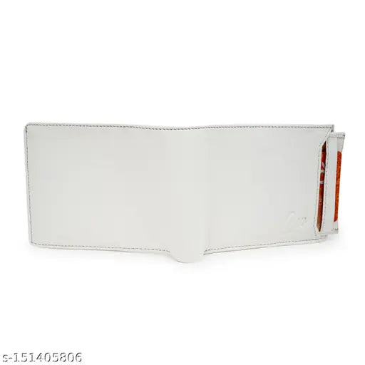 Royal Craft Men's Solid Faux Leather Wallet - Free Size, 2 compartments, perfect for daily use