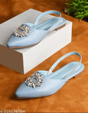 Synthetic open-back bellies sandals by Froh Feet, stylish and comfortable for women & girls