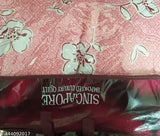 Lightweight breathable floral reversible quilt comforter, cotton, size 77"x82", ideal for AC rooms