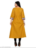 Cotton Banita Graceful Kurtis with flared sleeves and printed design, ideal for women's fashion