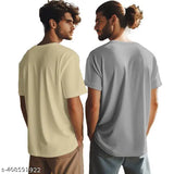 Men's 2X Premium oversize combo cotton T-shirts, printed anime design, size chart included (S-XXL)