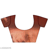 Unstitched designer party wear lehenga-choli in jacquard silk, featuring zari work. Set includes a 3.3m lehenga, 1m blouse, and 2.5m dupatta. Indian origin