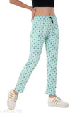 IndiStar Women's printed cotton lower pyjama (pack of 2), comfortable and fashionable sleepwear/jogging wear