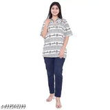 Oversized black and white Mahakaal printed cotton t-shirt for women, short sleeves, casual outfit