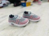 Chu chu music canvas slip-on shoes for unisex infants, lightweight and comfortable, solid pattern