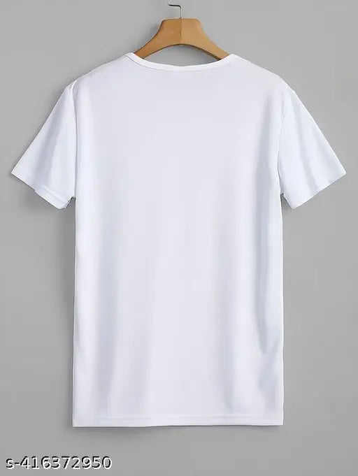 Printed polyester short sleeves t-shirt, Indian Gadriya design for men's fashion styles S, M, L, XL, XXL