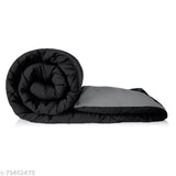 Wool microfiber reversible single comforter, lightweight and soft. Made in India