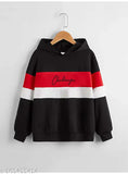 Cotton colorblocked hooded sweatshirt for boys, hot selling, size 8-16 years, India origin