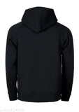 Boys black cotton blend hoodies printed, long sleeves, sizes 2-12 years, India origin