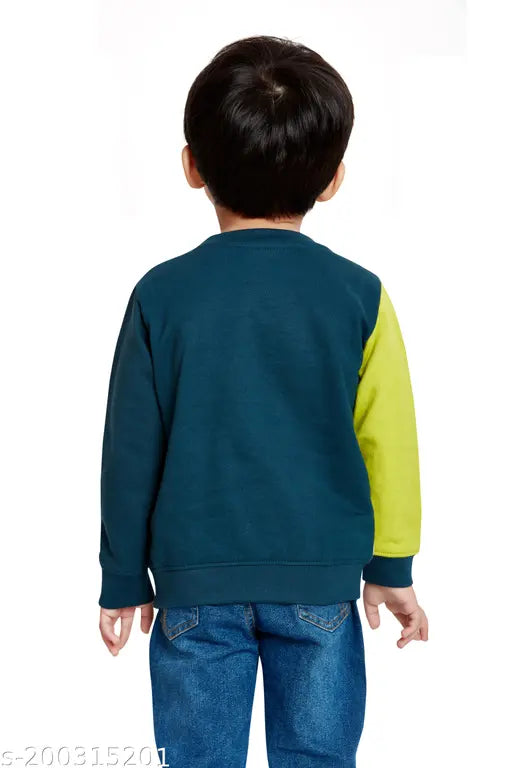 Cotton blend Boys Fullsleeve sweatshirt (Printed design), ideal for kids' casual wear, soft & skin-friendly