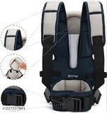 Lightweight polyester 3-in-1 baby carrier, comfortable & adjustable for 6-15 month babies
