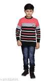 Woolen boys sweater set (2pcs), printed design, warm for 8-12 years old winter wear, DIMSY COLLECTION