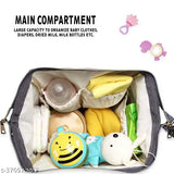 Black waterproof Trexee diaper bag - lightweight, durable, multi-functional maternity travel backpack with 20L capacity