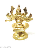 Brass Varahi Amman Deepam 300gm figurine, traditional Indian god idol with lamp, intricate detailing