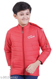 Faux leather full sleeves jacket for kids, solid pattern, durable winterwear with reinforced areas, size 6-14 years, made in India