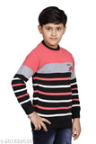 DIMSY Collection: Woolen boys sweater set (2pcs), printed pattern, long sleeves for winter, 8-12 years, made in India