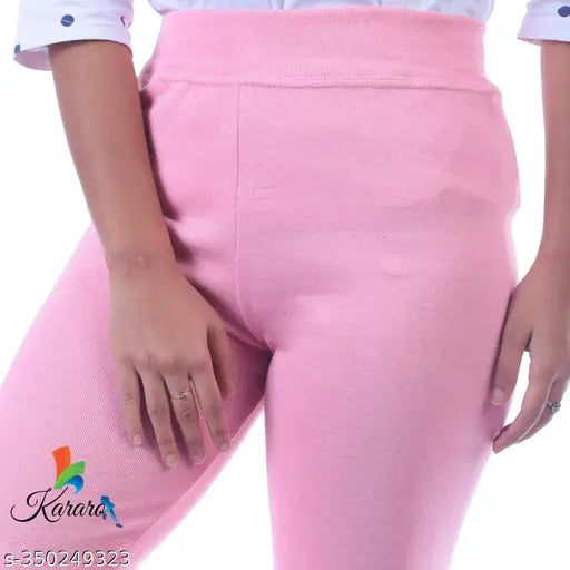 Stylish cotton blend jeggings pack of 3 - Lightweight, trendy and comfortable women's jeans made with hoseiry cotton waste recycled fabric. Sizes available: 26, 28, 30, 32, 34, Free Size (India origin)