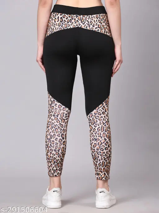 Printed lycra jeggings for women, size 26-36, Indian origin