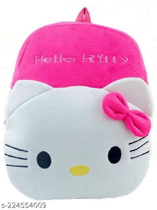 Fabric net kids kitchen set with KITTY bag, role-play toy for active play & fun, compact storage, recommended age 3+, size 42x25x65.5cm