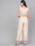 Rayon embroidered allover print jumpsuit, XL size, Indian origin