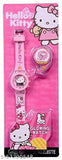 Pink Digital Hello Kitty Glowing Watch, soft material, free size, perfect kids gift, night-time readability