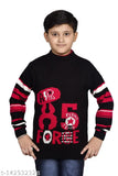 Boys wool full sleeve round neck printed sweater by CHRISTYS COLLECTION, warm & soft for kids