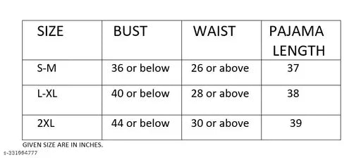 Soft silk butterfly print night suit set (T-shirt, pajamas, shorts), inclusive of 3 pieces. Wearable as T-shirt and pajamas or T-shirt and shorts. Drawstring elastic waistband for adjustability. Indian origin, luxury comfort