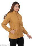 Solid nylon trendy jacket by HIWADI, long sleeves, size S (Bust 19in, Length 25in, Waist 20in, Hip 20in, Shoulder 13in)