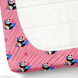 Soft cotton DEVICE Branded Prime collections Mickey Mouse Superfine ElasticBedsheet, 60X90 Inch Fitted Size with 2 Pillow Covers (78X34X6), machine washable