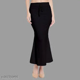 Polycotton fishcut saree shapewear petticoat, comfortable and breathable for women. Solid net, easy movement design, available in sizes 26-38 (waist 26in-38in, length 37in), made in India
